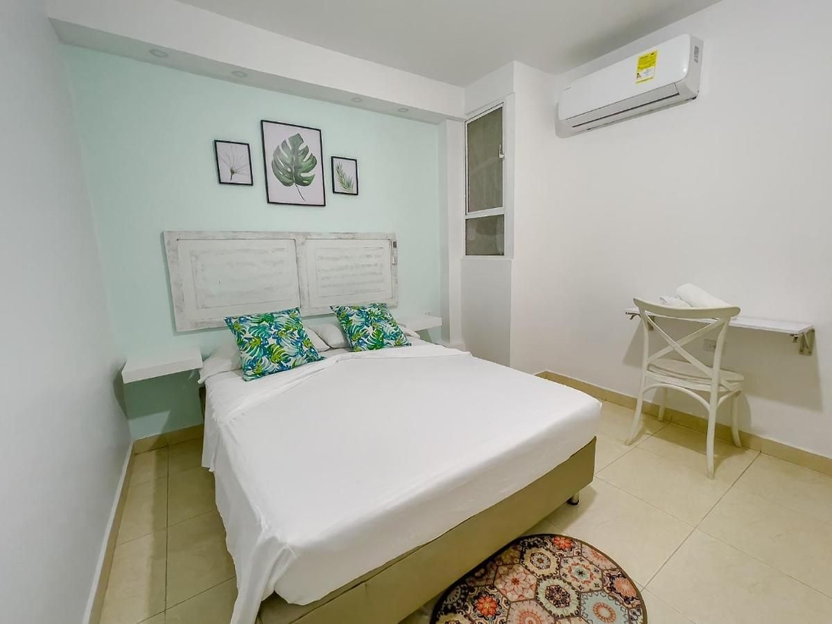 3cb-2 De 3 Alcobas En El Centro Historico Con Aire Acondicionado Y Wifi Apartment Cartagena