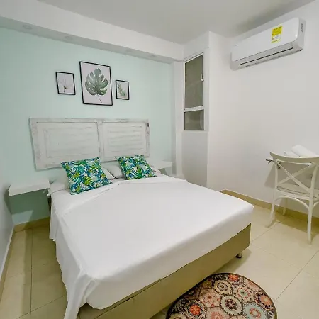 3cb-2 De 3 Alcobas En El Centro Historico Con Aire Acondicionado Y Wifi Apartment Cartagena